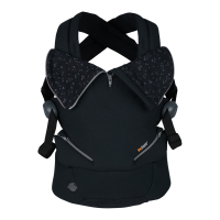 Little Pea_11009565_BeSafe_Haven_Night-P-Leaf_Frontal_X-straps_Front-zipper-open